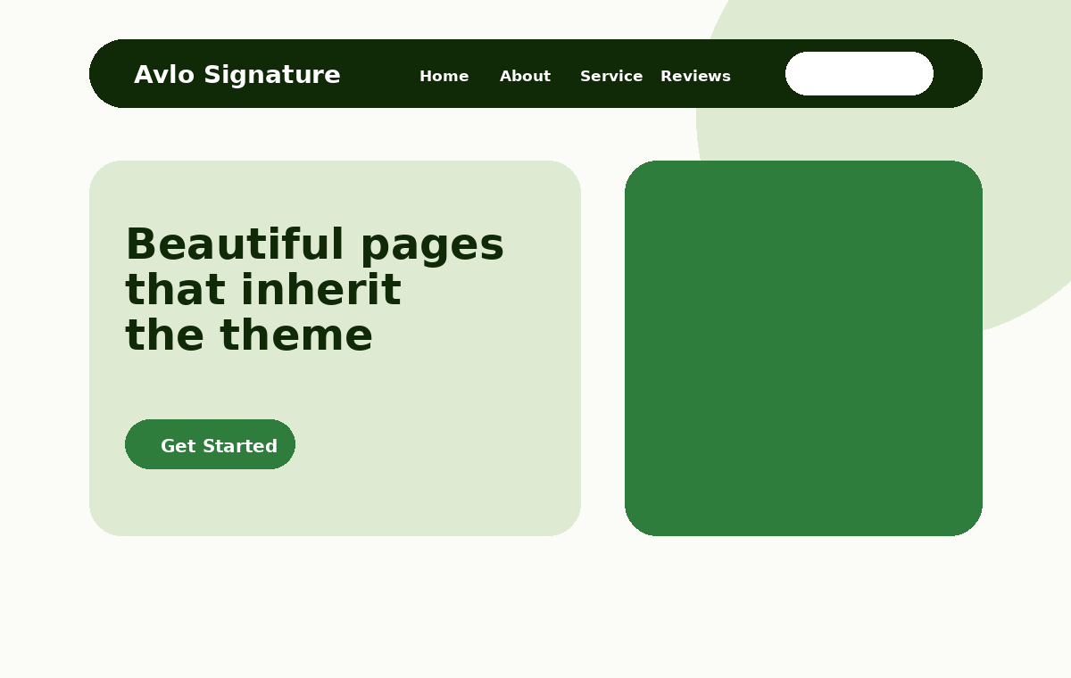 iTheme Signature preview